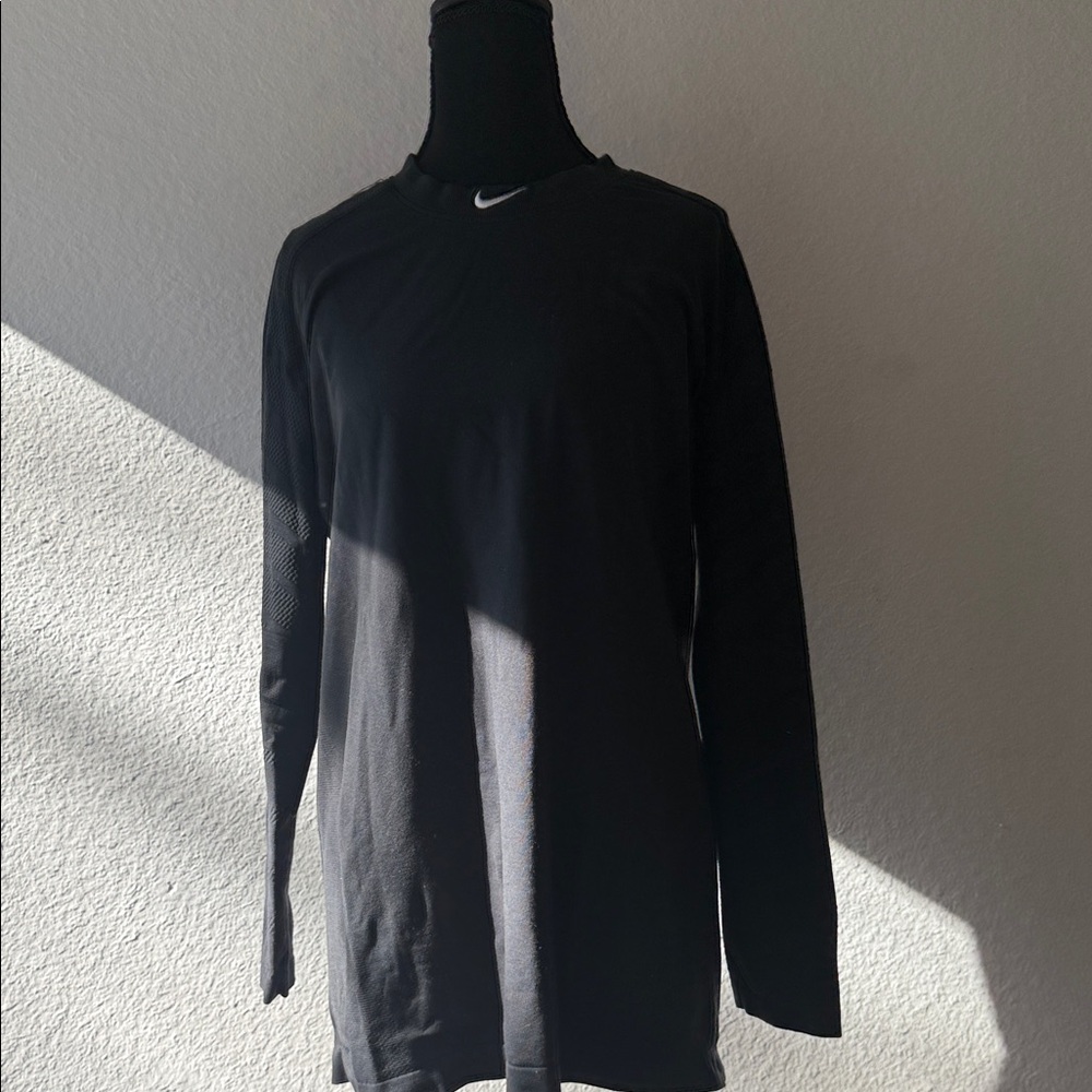 Nike Black Long Sleeve Top